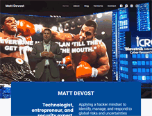 Tablet Screenshot of devost.net